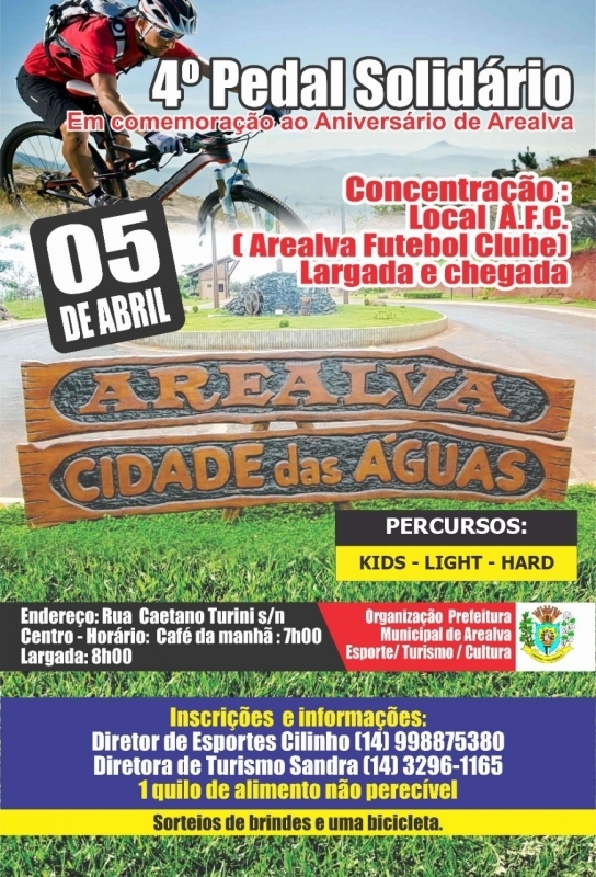 Noticia participe-do-4-pedal-solidario-de-arealva